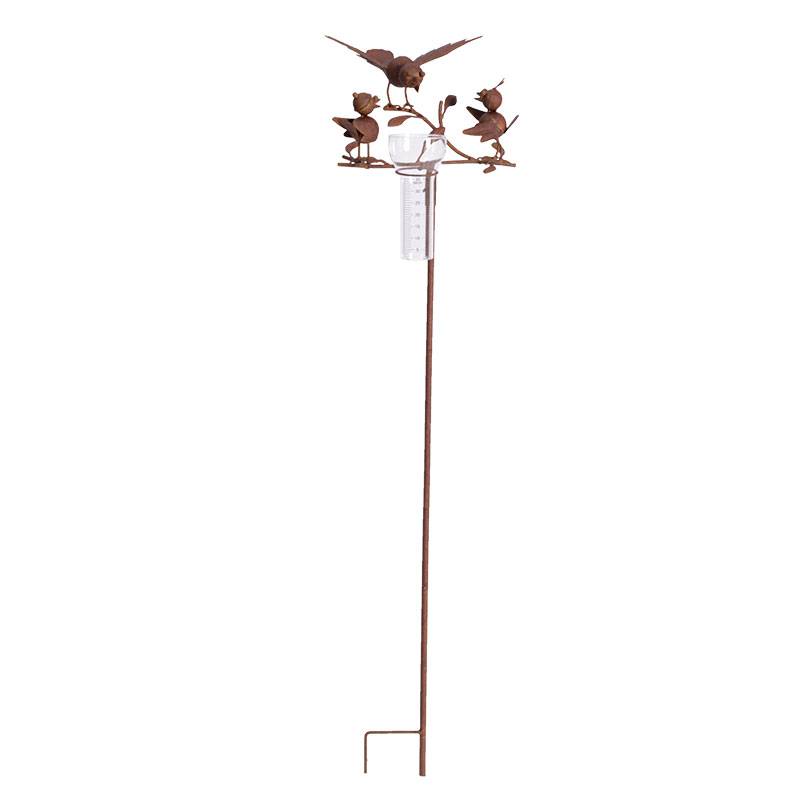 La Grande Prairie - Pluviomètre oiseaux 25x23x119cm - Image 4