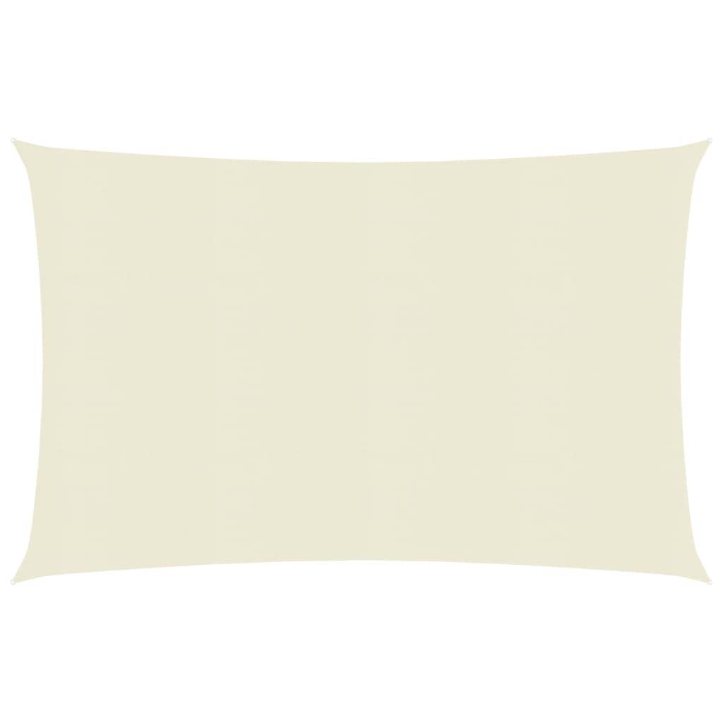 Helloshop26 - Voile toile d'ombrage parasol 160 g/m² 3 x 6 m PEHD crème - Imagen 1