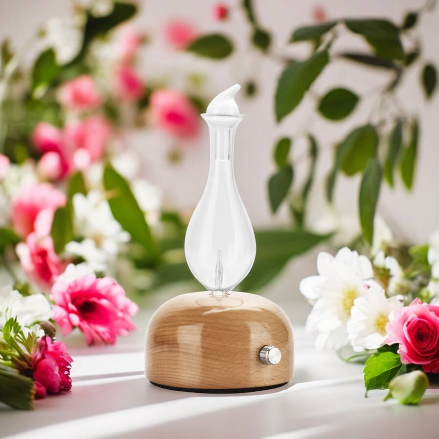 Zen'Arôme Diffuseur d'Huile Essentielle par Nébulisation Aurora - Diffuse à Froid - Idéal pour l'Aromathérapie - Puissance Ajustable - Image 8
