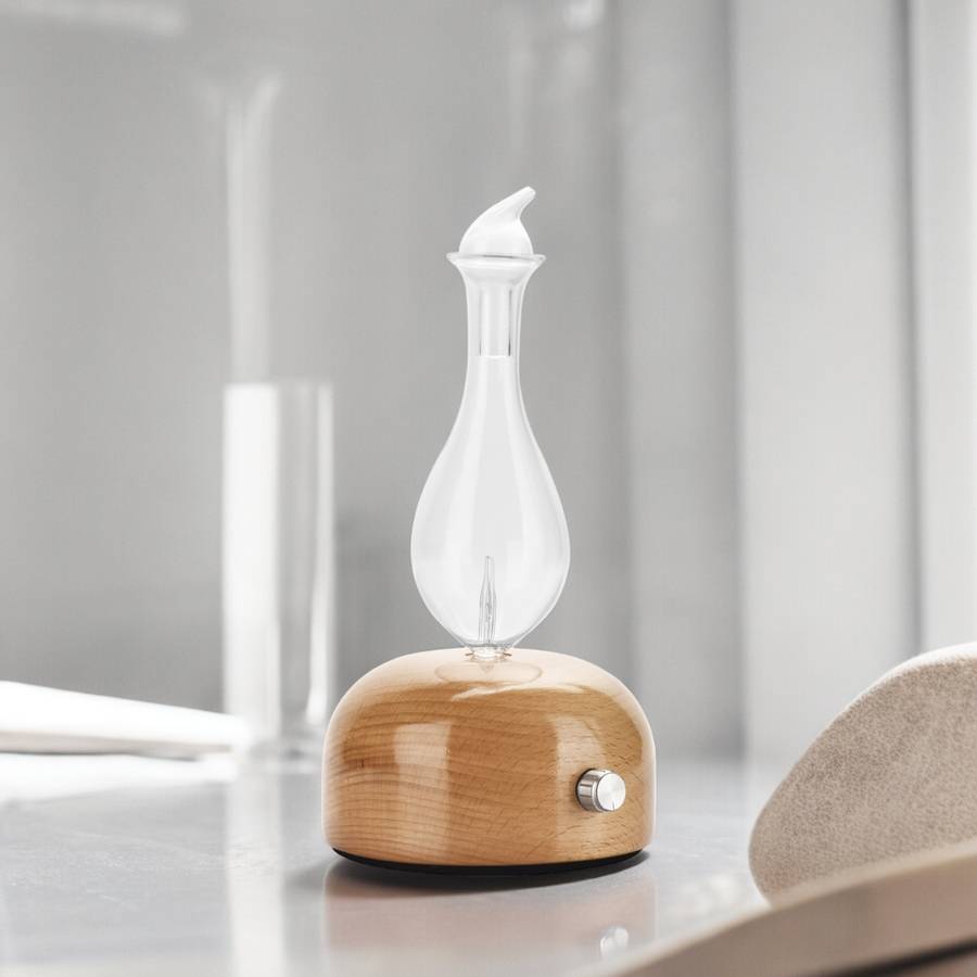 Zen'Arôme Diffuseur d'Huile Essentielle par Nébulisation Aurora - Diffuse à Froid - Idéal pour l'Aromathérapie - Puissance Ajustable - Image 9