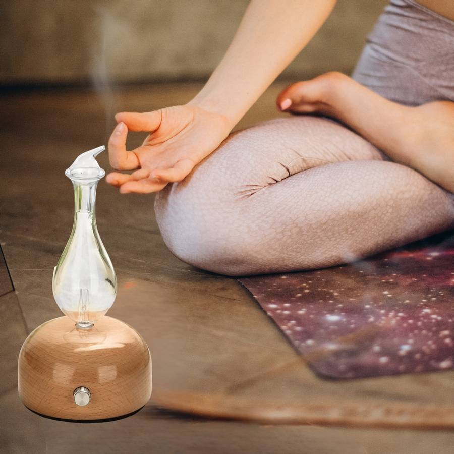 Zen'Arôme Diffuseur d'Huile Essentielle par Nébulisation Aurora - Diffuse à Froid - Idéal pour l'Aromathérapie - Puissance Ajustable - Image 4