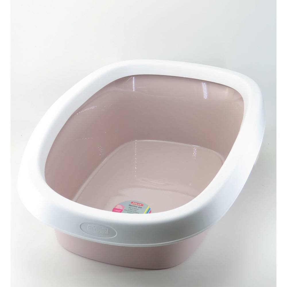 animallparadise - Bac a litière sprint 20 rose 39 x 58 x 17 h pour chat - Imagen 2