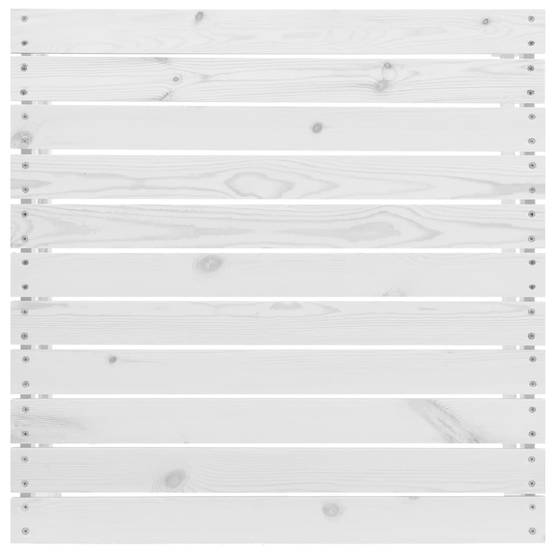 Salon de Jardin Modulable Style Palette en Bois de Pin Massif 3 Pièces Blanc – ComfortXL Outdoor Living - Image 4