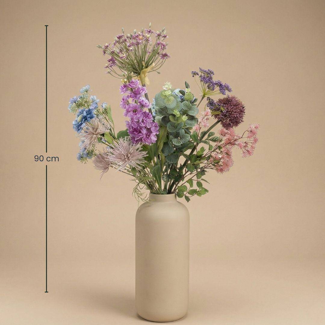 PANGIVO - Bouquet de fleurs artificielles synthétique violet 30 x 30 x 90 cm - PANGIVO - Image 4