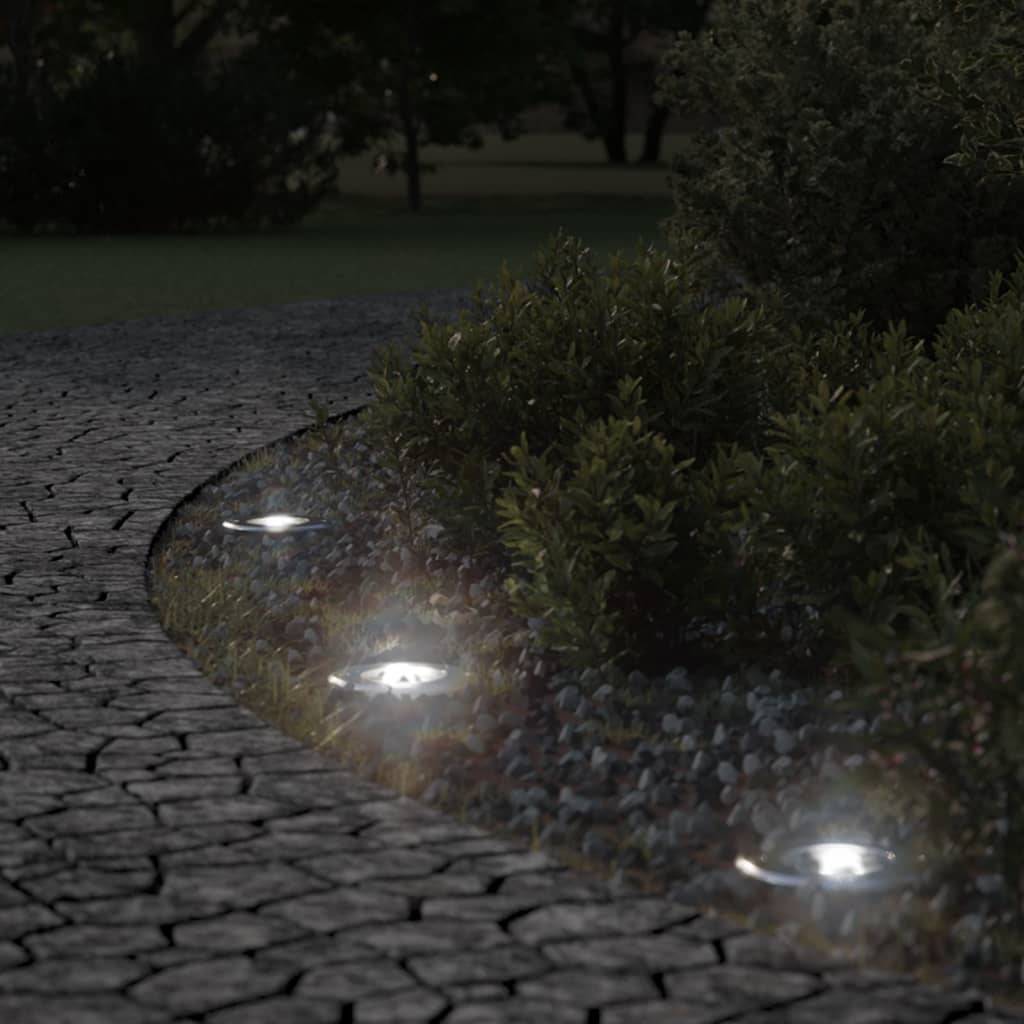 Lampe d'extérieur - Lampe de jardins au sol ronde aluminium moulé sous pression - Image 2