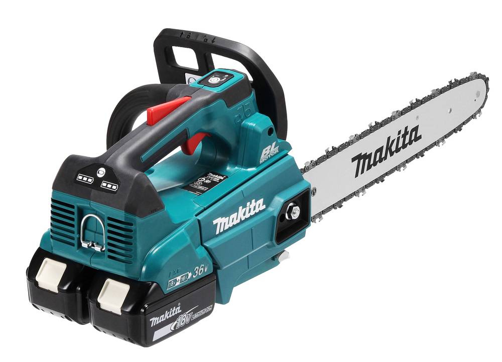 Tronçonneuse LXT® 36V (2x18V) - MAKITA - avec 2 batteries 18V 5.0Ah - chargeur double - DUC356T001 - Image 2