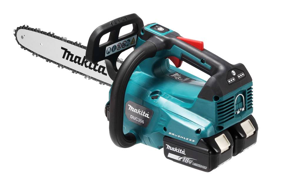 Tronçonneuse LXT® 36V (2x18V) - MAKITA - avec 2 batteries 18V 5.0Ah - chargeur double - DUC356T001 - Image 6