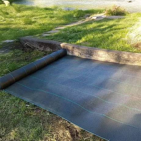 Plastidis - Toile de paillage tissée 130g/m² - Long 50 m, Couleur Marron, Larg 1.05 m - Imagen 6