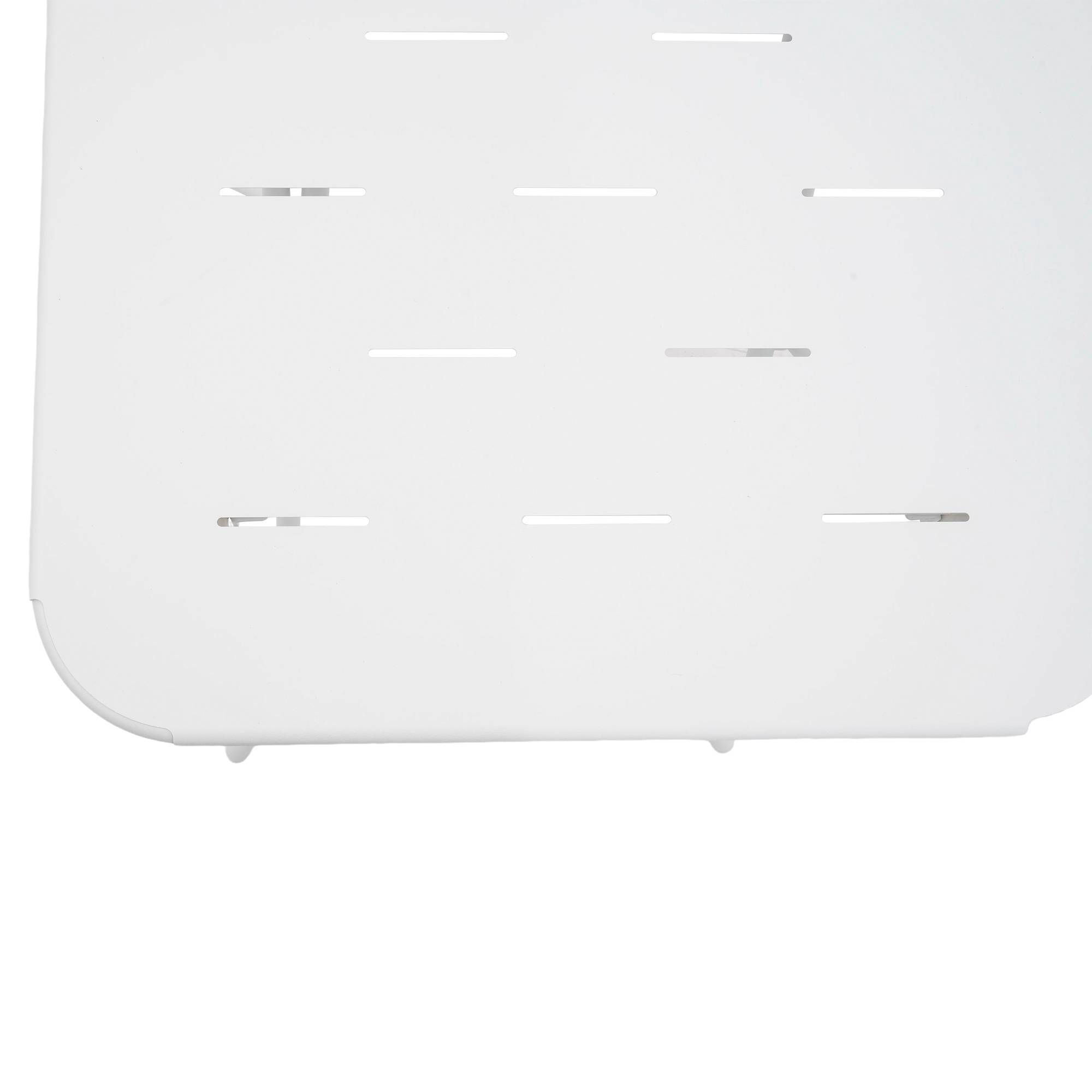 Ensemble Table et Chaise de Jardin avec 1 Table et 2 Chaises pliantes Acier Blanc - Image 5