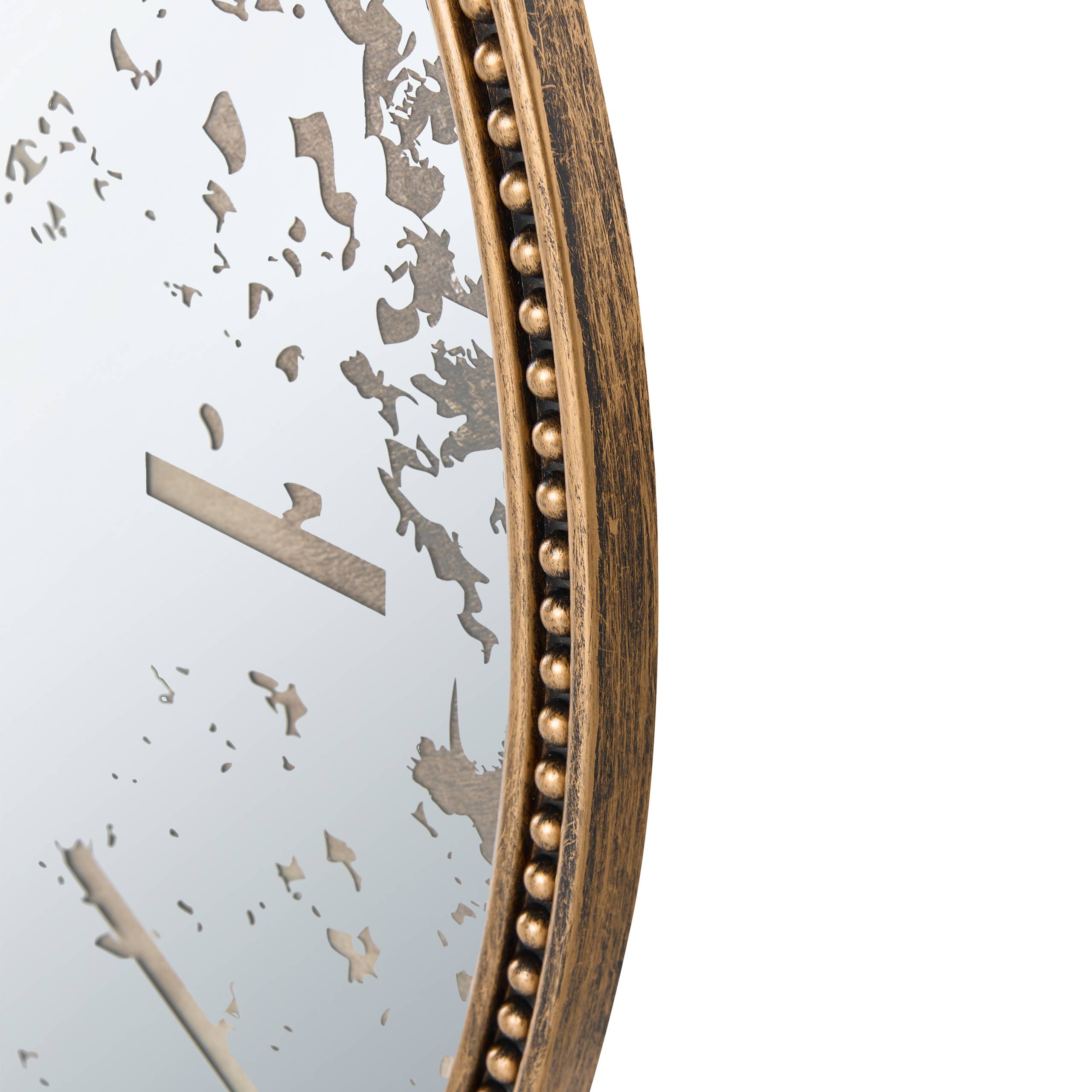 Beliani - Horloge murale Matière synthétique Doré FROISSY - 56x4x56- Beliani - Image 5