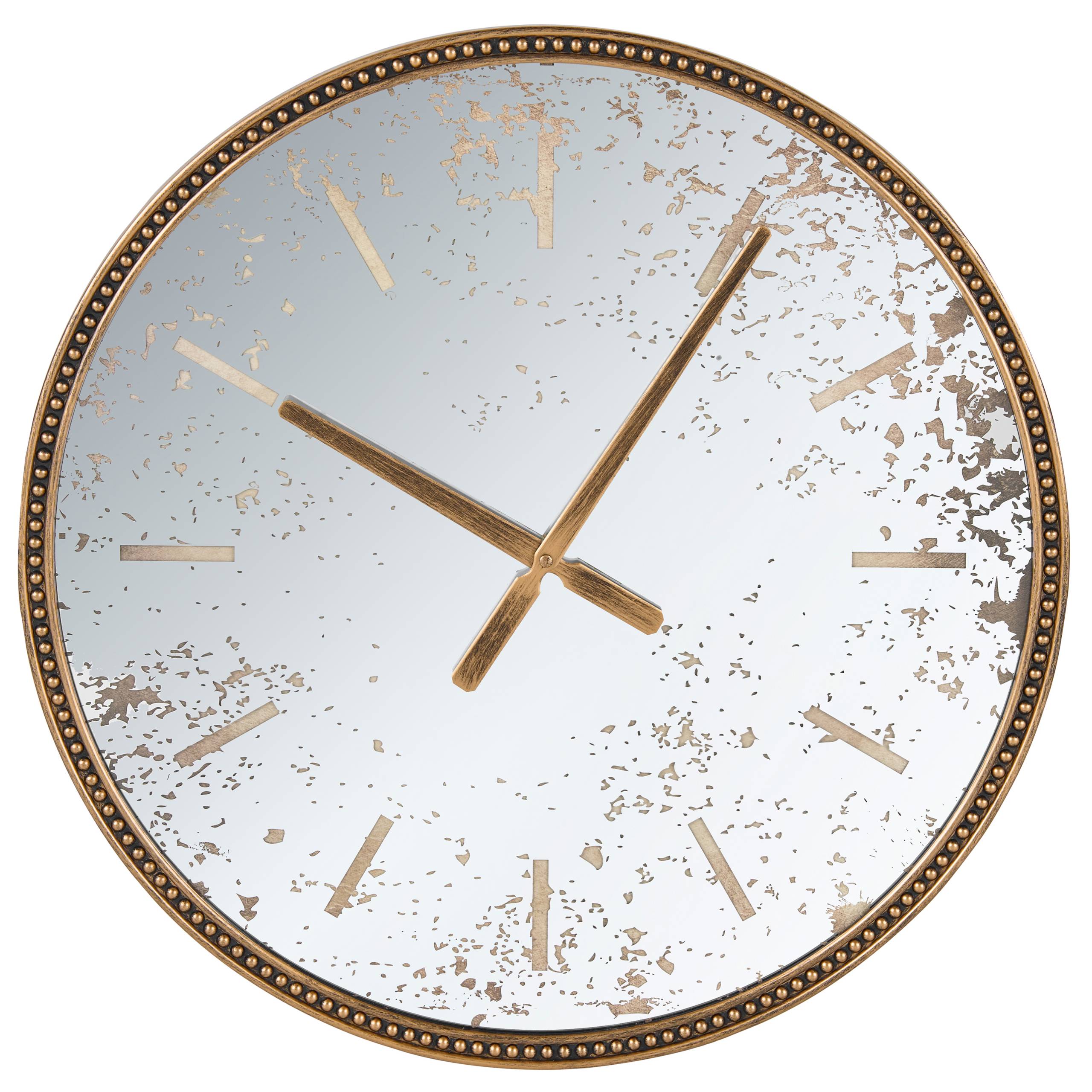Beliani - Horloge murale Matière synthétique Doré FROISSY - 56x4x56- Beliani - Image 2