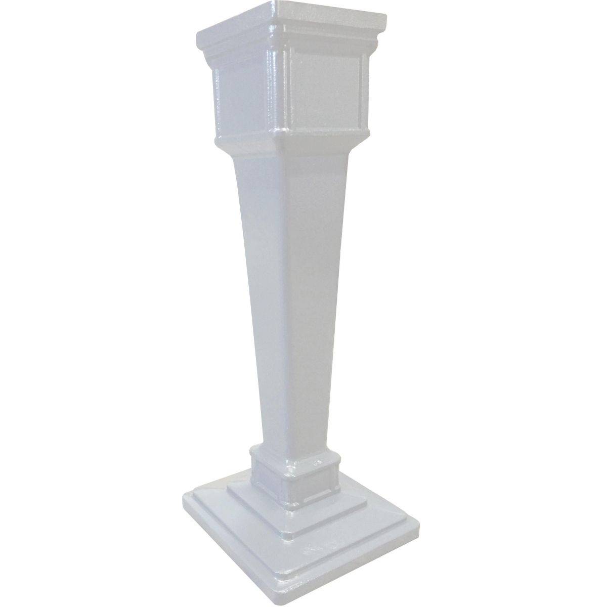 La Boite Jaune - Colonne pour boîte aux lettres en aluminium grand modèle 1950 - Imagen 1