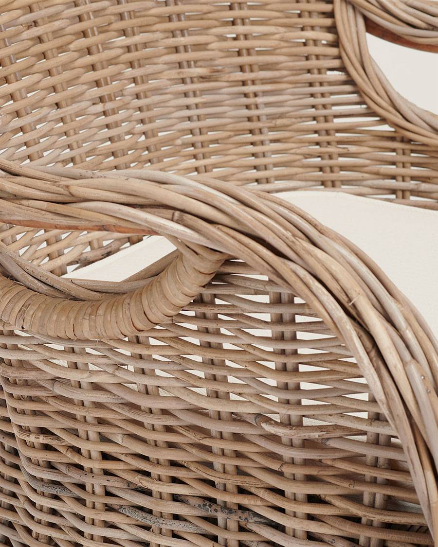 Zago - Chaise en rotin - UNIQKA - Imagen 6