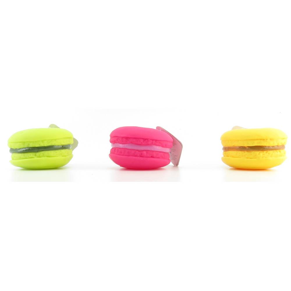 Animallparadise - 3 Macarons ø 7 cm, en plastique jeux pour chien - Imagen 8