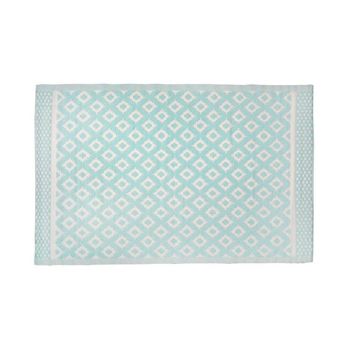 Aubry Gaspard - Tapis d'extérieur en polypropylène 120 x 180 cm Maya - Vert d'eau - Imagen 1