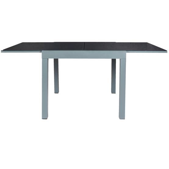 The Home Deco Factory - Table de Jardin Extensible "Haria" 80-160cm Gris - Image 2