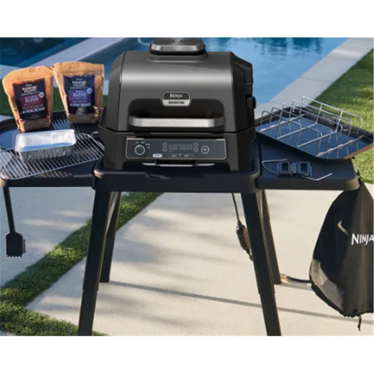 Support à ribs pour Barbecue électrique/Fumoir Ninja Woodfire XL - Imagen 2