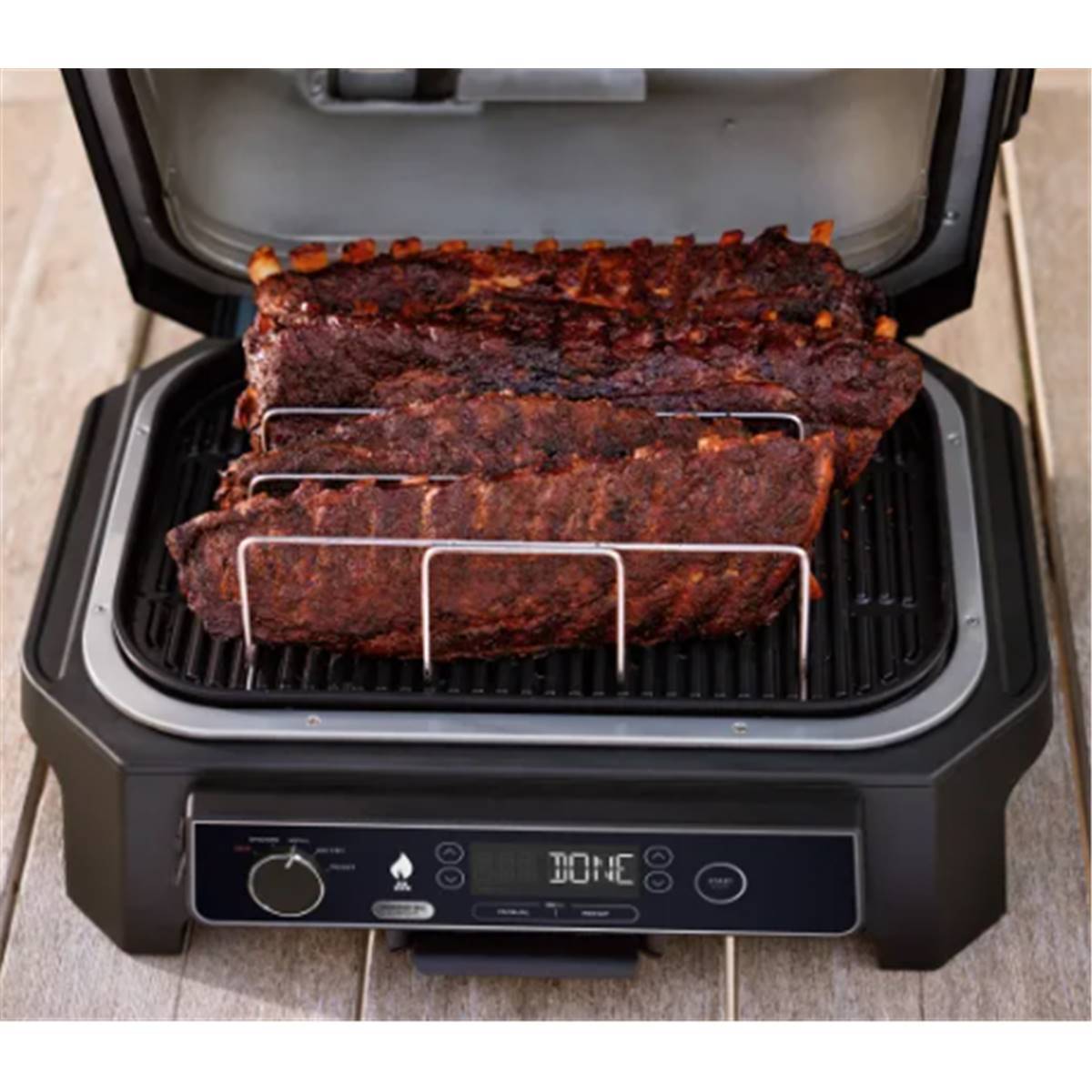 Support à ribs pour Barbecue électrique/Fumoir Ninja Woodfire XL - Imagen 4