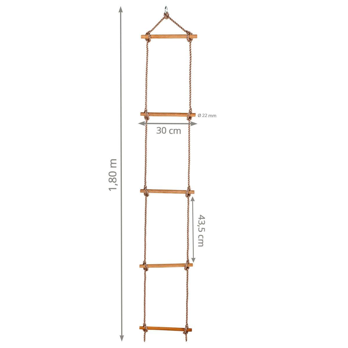 Kangui - Echelle de corde pour enfants pour structures de jeux Kangui - Imagen 6