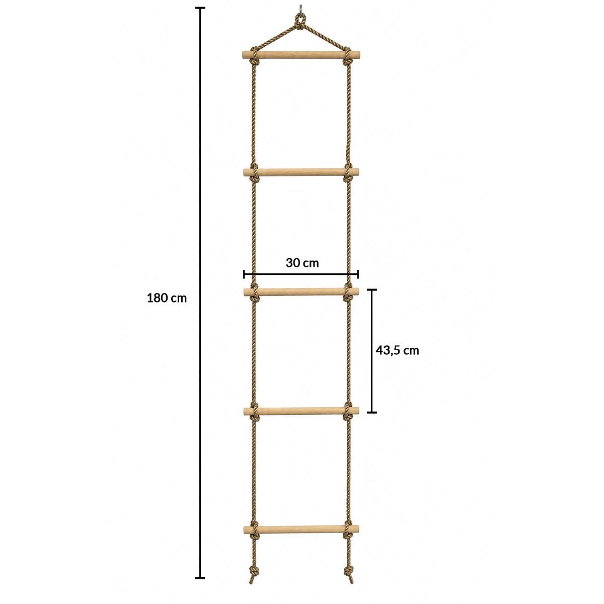 Kangui - Echelle de corde pour enfants pour structures de jeux Kangui - Imagen 4