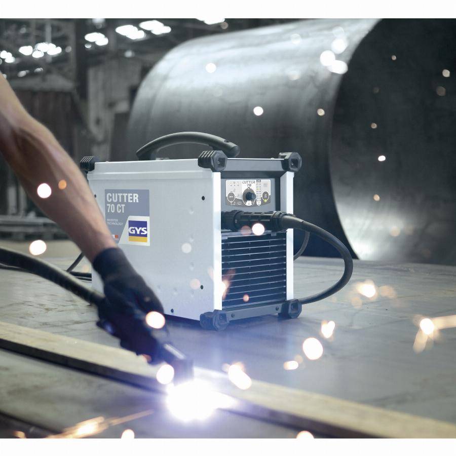 Découpeur Plasma Cutter 70 CT TRI GYS avec accessoires - 13841 - Imagen 4