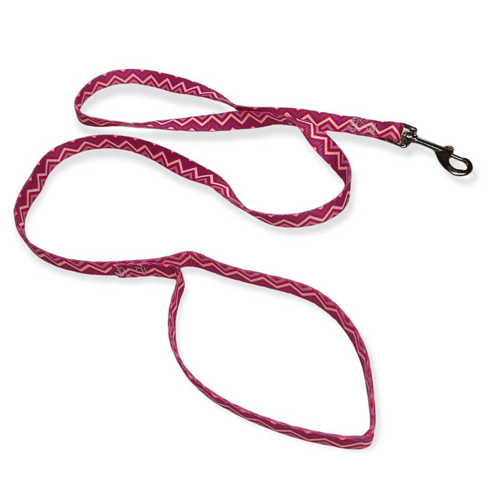 Laisse PUPPY PIXIE rose 13 mm, x 1,20 m, pour chiots - Imagen 1
