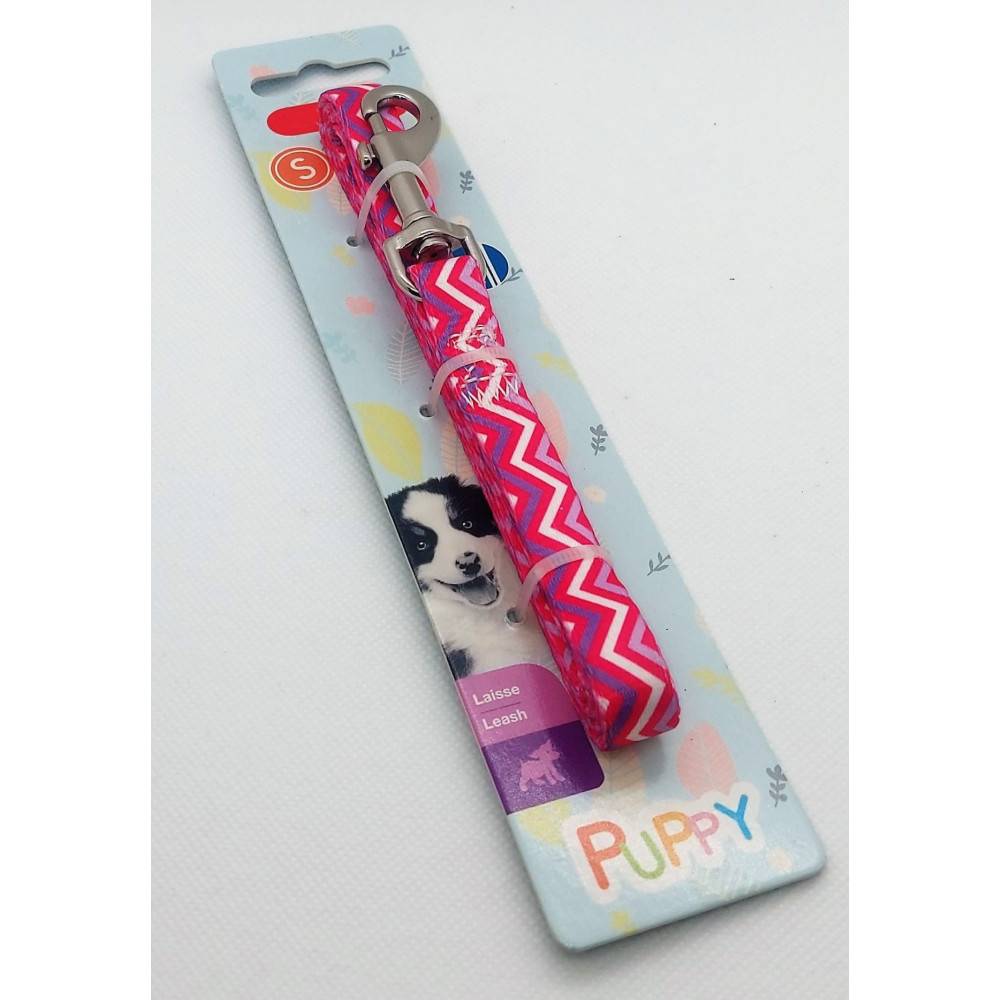 Laisse PUPPY PIXIE rose 13 mm, x 1,20 m, pour chiots - Imagen 4