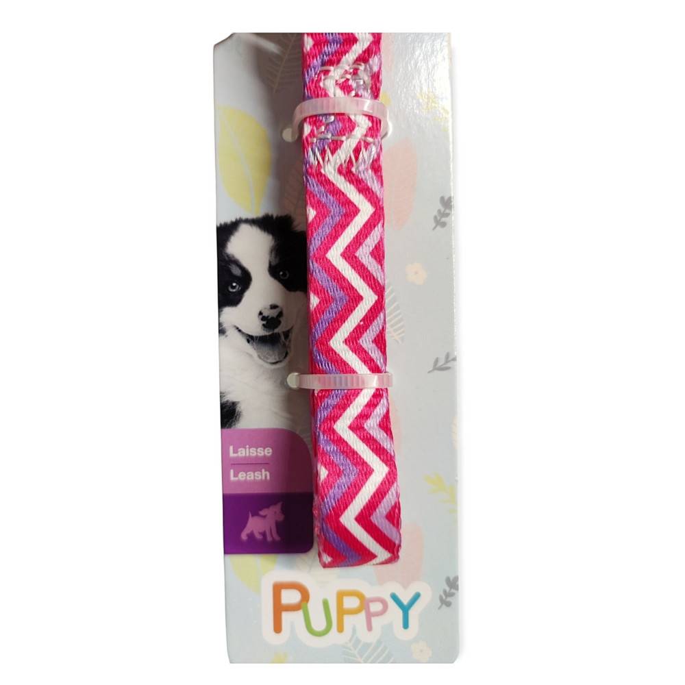 Laisse PUPPY PIXIE rose 13 mm, x 1,20 m, pour chiots - Imagen 7