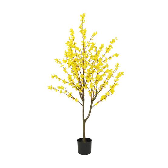 Ligne Deco - Forsythia artificiel jaune 150cm - Image 1