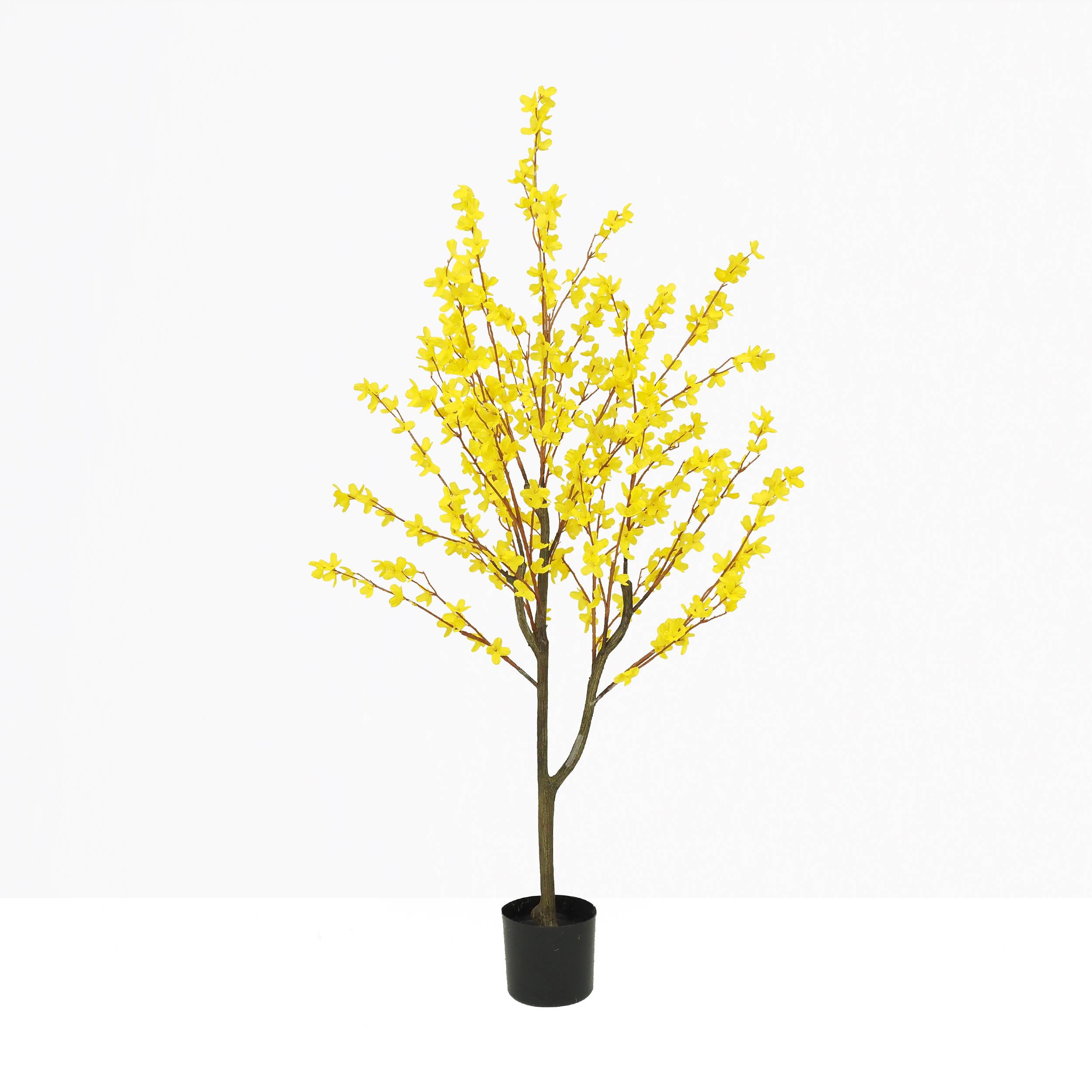 Ligne Deco - Forsythia artificiel jaune 150cm - Image 2