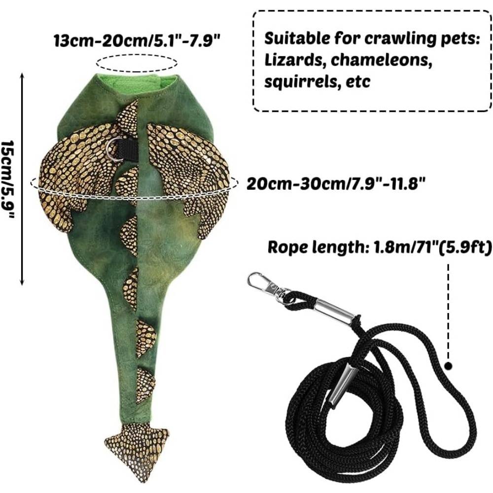 DtopbuyAge - Harnais et laisse pour reptiles et petits animaux DtopbuyAge - Image 5