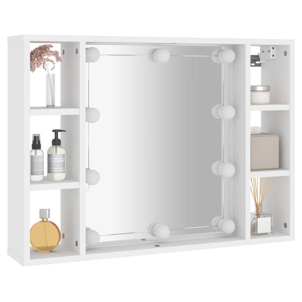 Prolenta Premium - Miroir Orfeo Blanc 76 X 15 X 55 cm - P87209B - Image 6