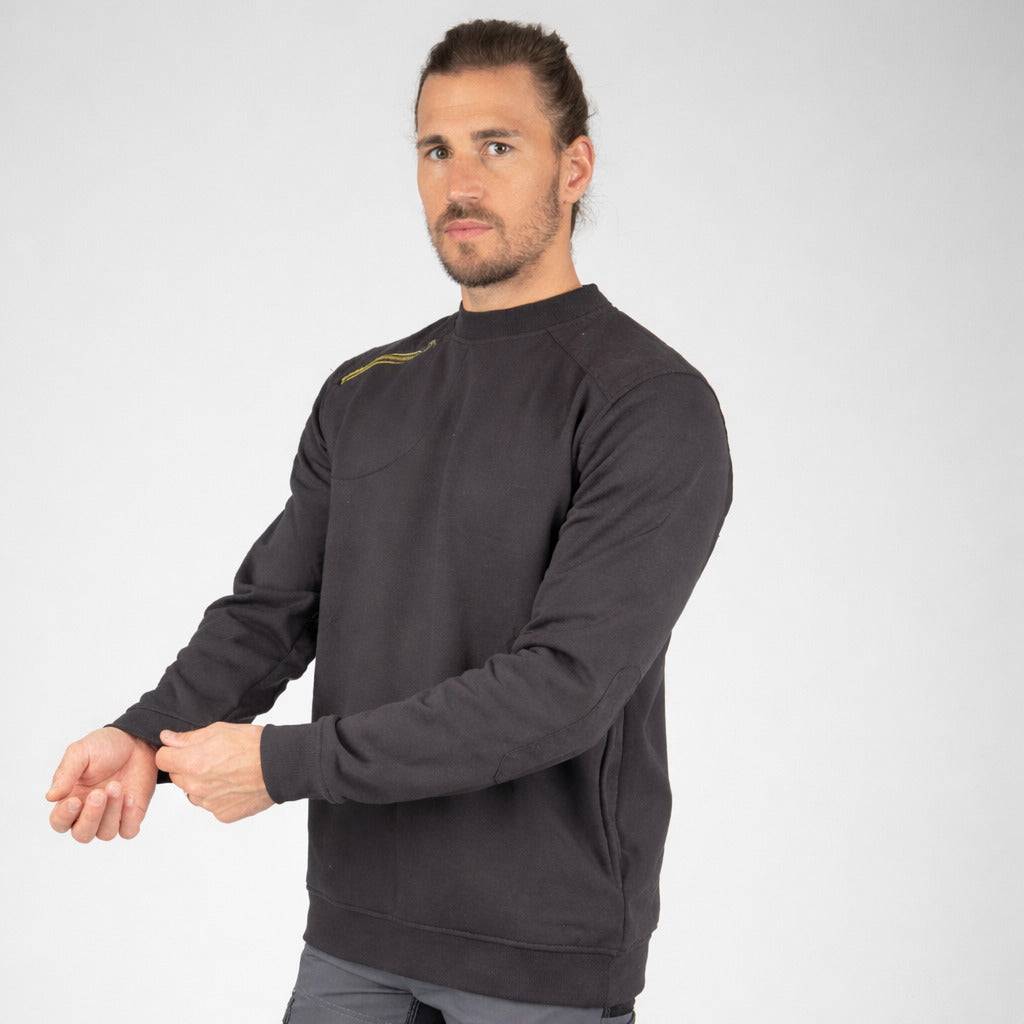 taille xl - leon - sweat de travail - 1220 gris - Image 1