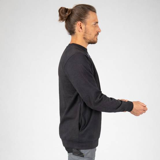 taille xl - leon - sweat de travail - 1220 gris - Image 4