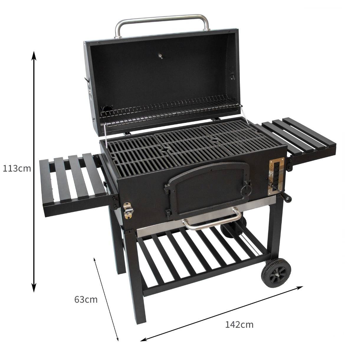 Monstershop - Barbecue Grill & Fumoir XXL - Imagen 5
