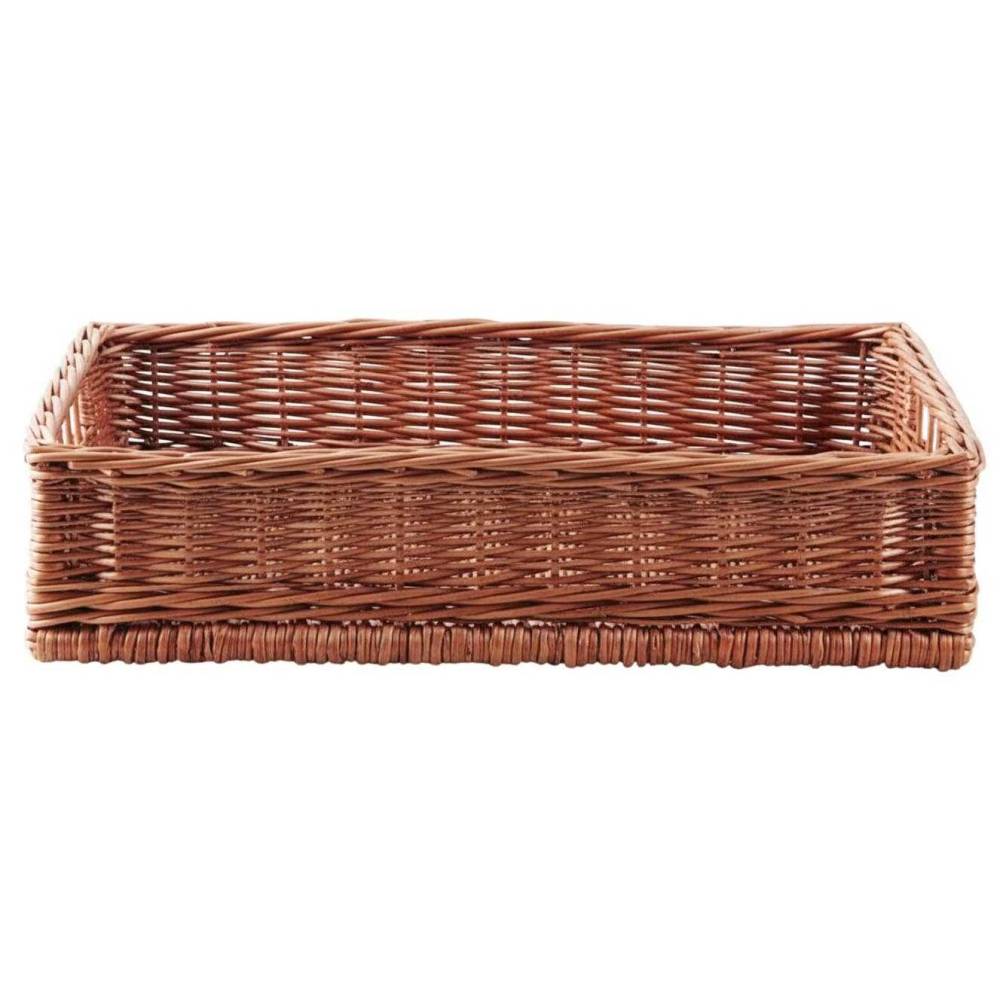 Aubry Gaspard - Panier ouvreuse cinéma en osier Avec sangle ajustable posée - Imagen 4