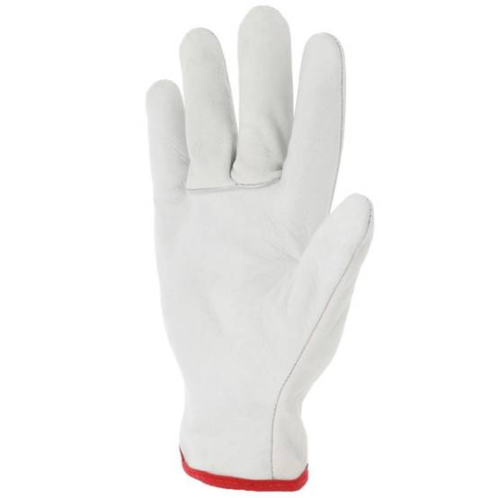 Gants cuir pleine fleur de vachette Singer Safety Blanc 11 - Image 2