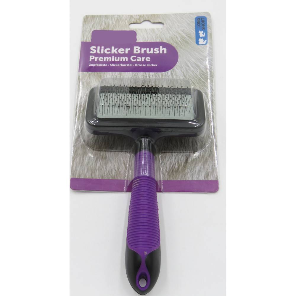 Brosse universelle taille M 10 x 5 cm x 18 cm pour chat - Image 2