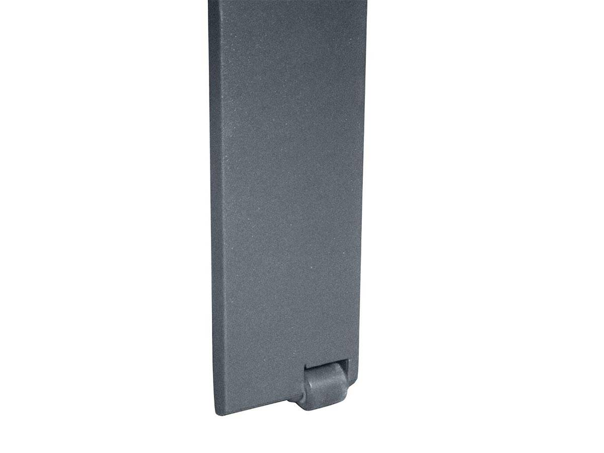 Hesperide - Transat en aluminium Évasion Anthracite/Graphite avec table d'appoint - Hespéride - Imagen 8