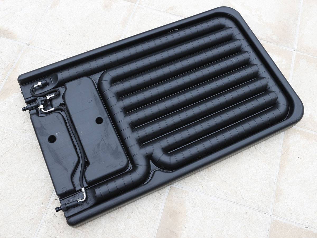 Ubbink - Plancher Solairs pour douche de piscine solaire Bois en teck - Ubbink - Imagen 2
