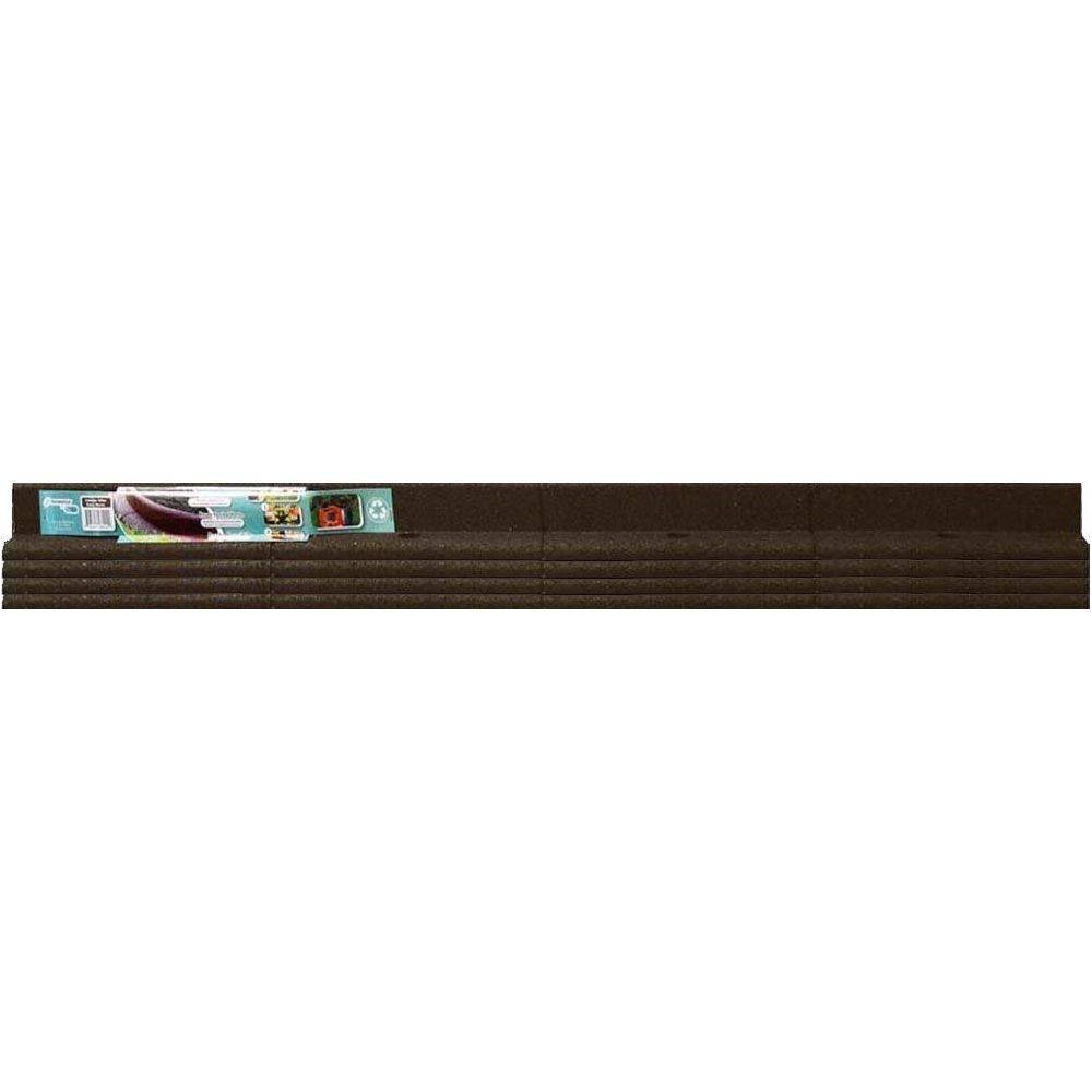 Technoflex - Bordure de jardin en caoutchouc recyclé Lot de 4 - Imagen 2