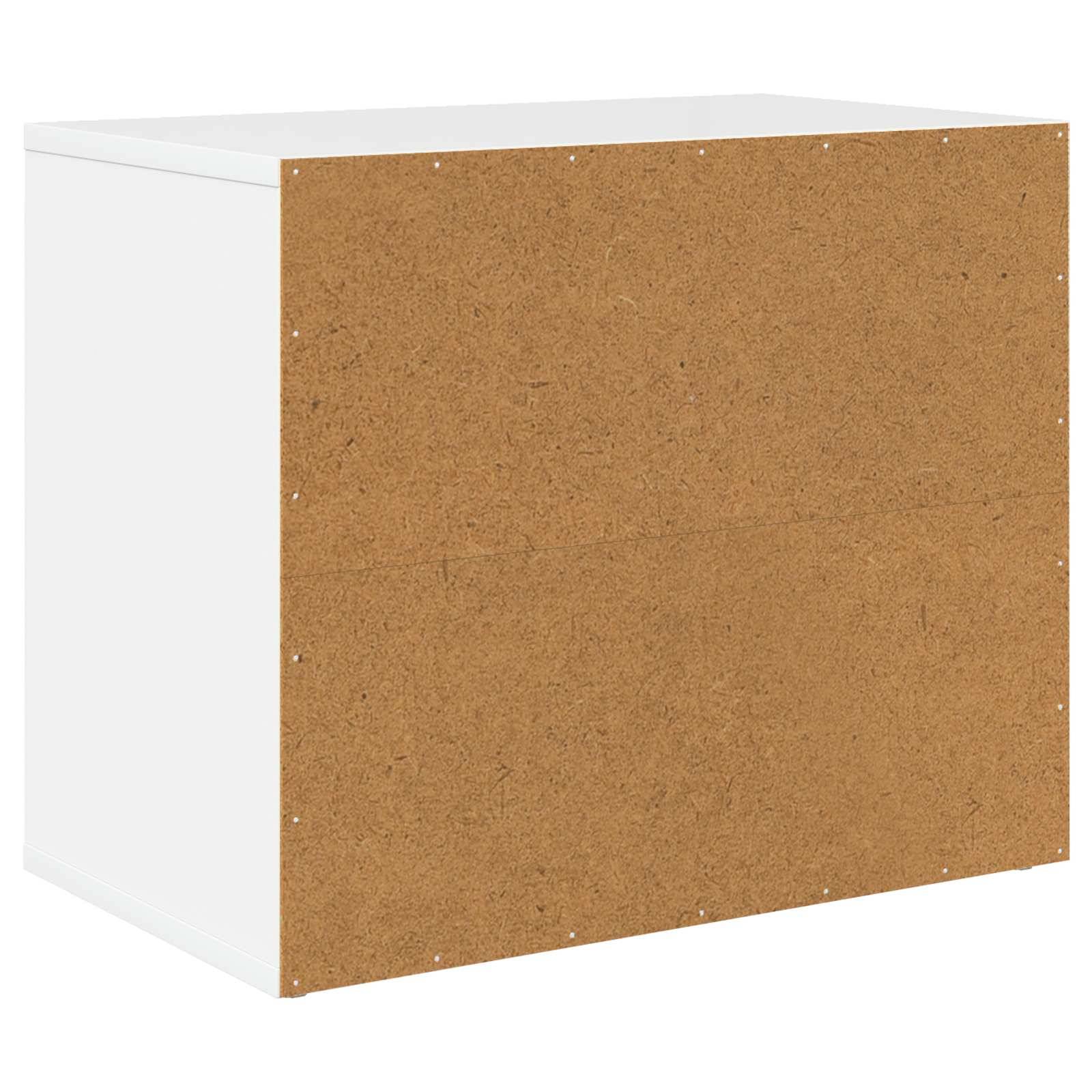Maison Chat Laquée Bois Brillant Repos Blanc 51cm pour Chat Lumineux - ComfortXL Outdoor Living - Image 5