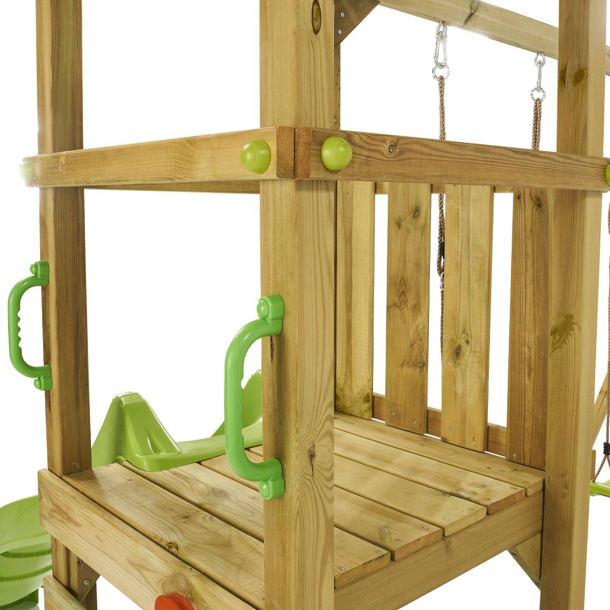 Kangui - Aire de jeux bois enfant : plateforme 120 cm avec toboggan WALLI Kangui - Image 7