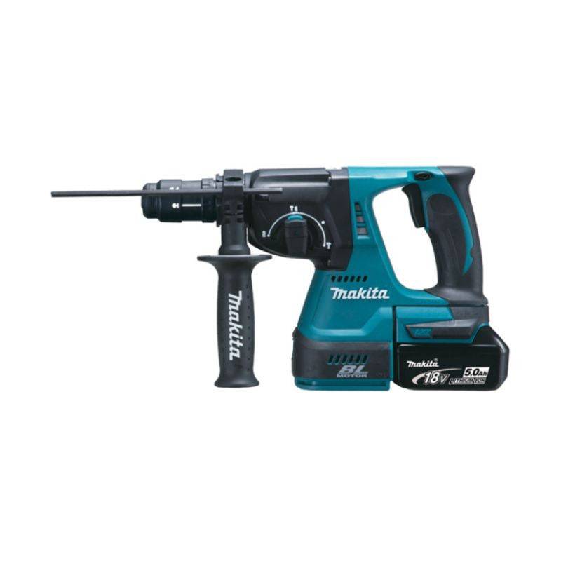 Makita - Pack 5 machines MAKITA DLX5090PTJ 18V Li-Ion + chargeur double Makita - Imagen 4
