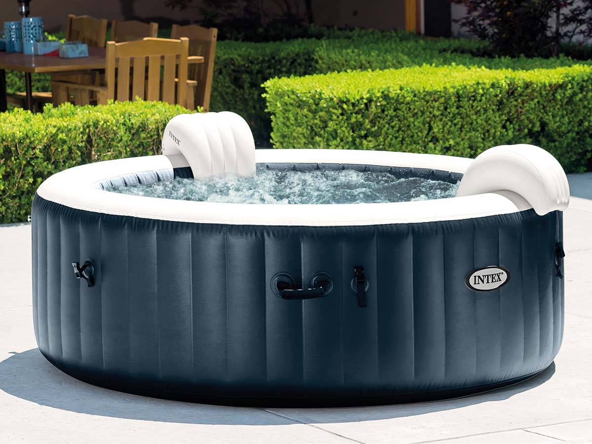 Spa gonflable PureSpa Blue Navy rond Bulles 4 places - Intex - Image 10