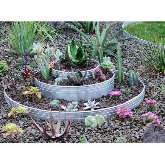 Bordure de Jardin en aluminium ultra solide, Largeur: 24 cm, Longueur: 1 m, Quantité: 20, Green-split - Image 4