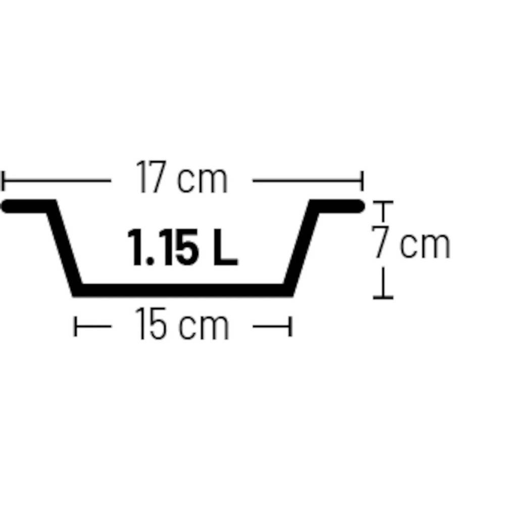 Gamelle pour eau ou nourriture a double paroi ø17 cm 1150 ml, pour chien - Imagen 2