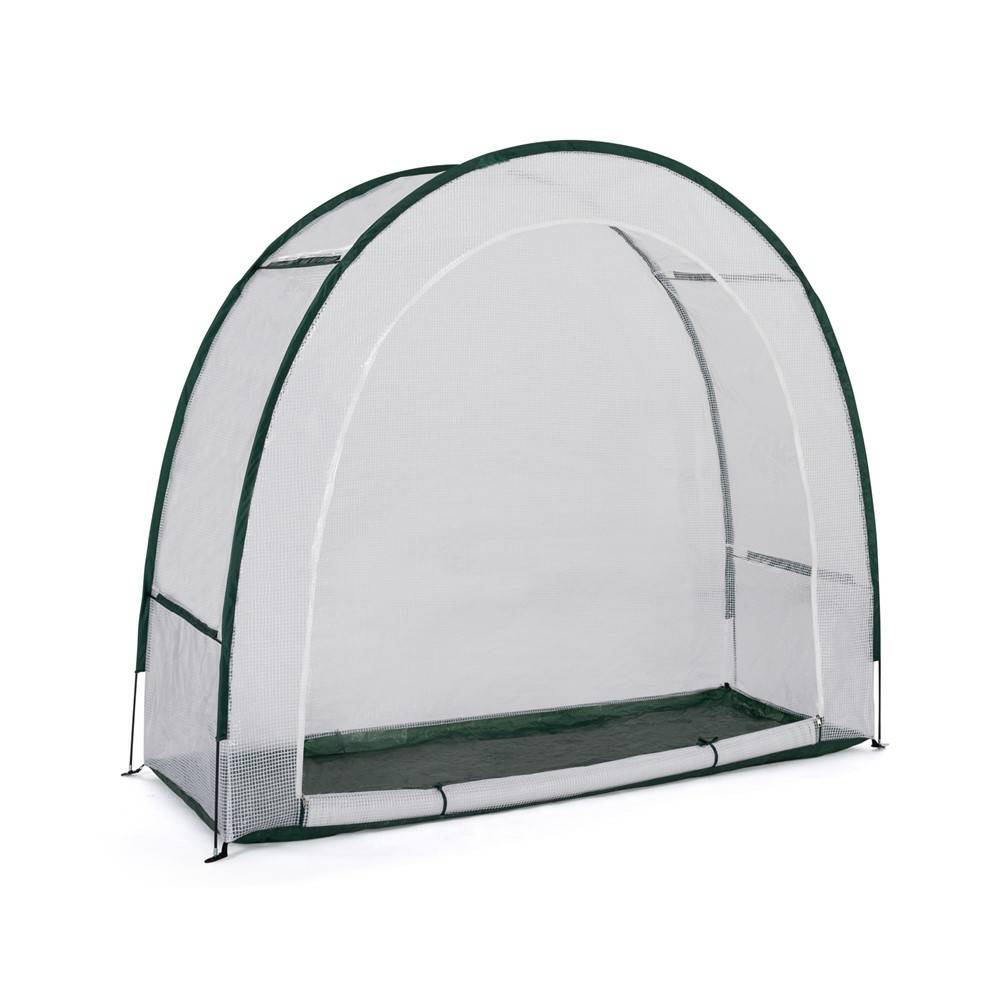 Terre Jardin - Serre d'hivernage demi-lune 200x80x170cm PE - TERRE JARDIN - Imagen 1