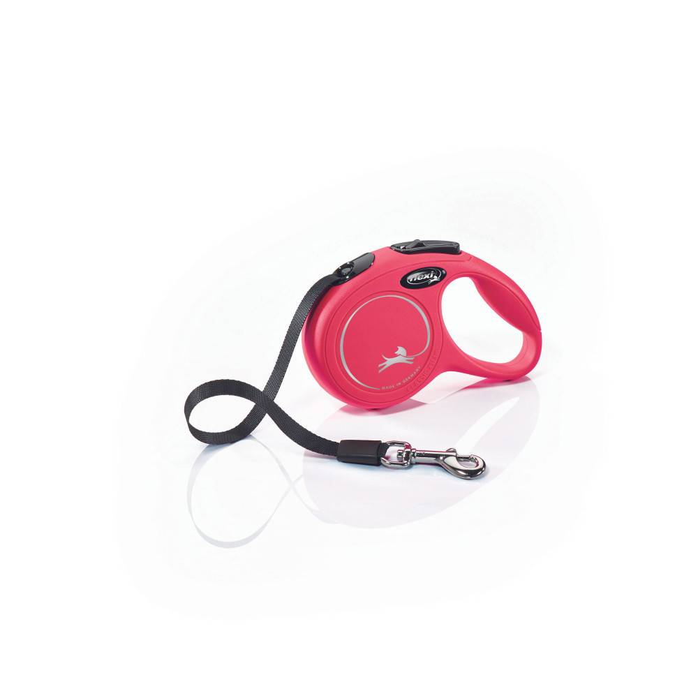 Flexi - Laisse Flexi Classic sangle XS 3 m rouge chiens jusqu'à 12 Kg - Imagen 2