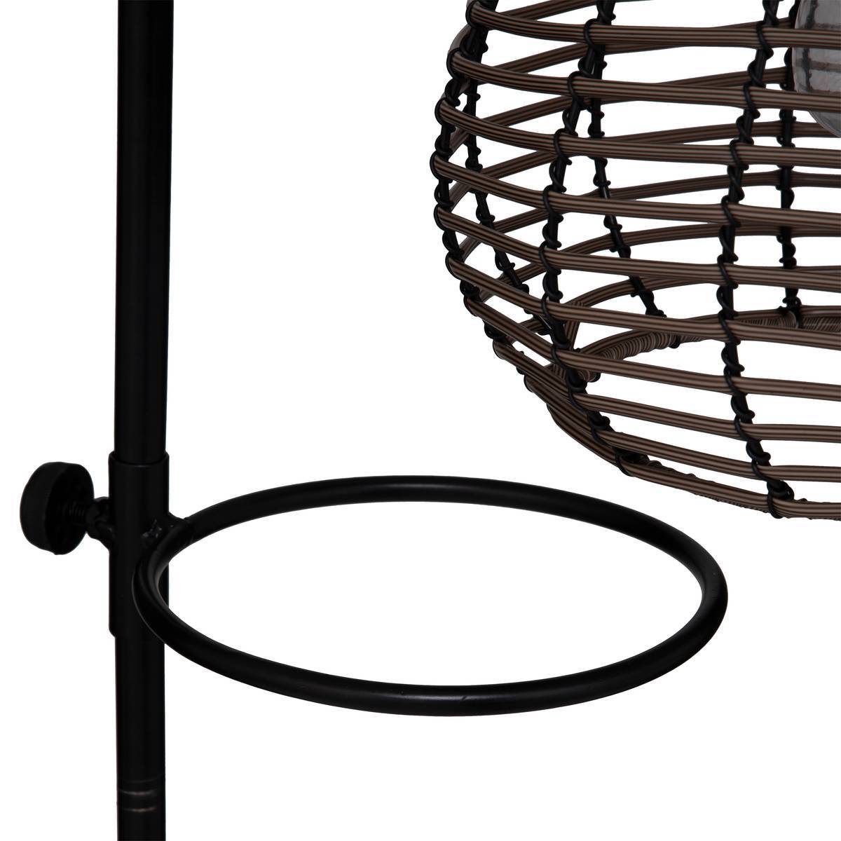Pied de lampadaire d extérieur "Vicky" noir H160cm ATMOSPHERA CREATEUR D'INTERIEUR - Image 2